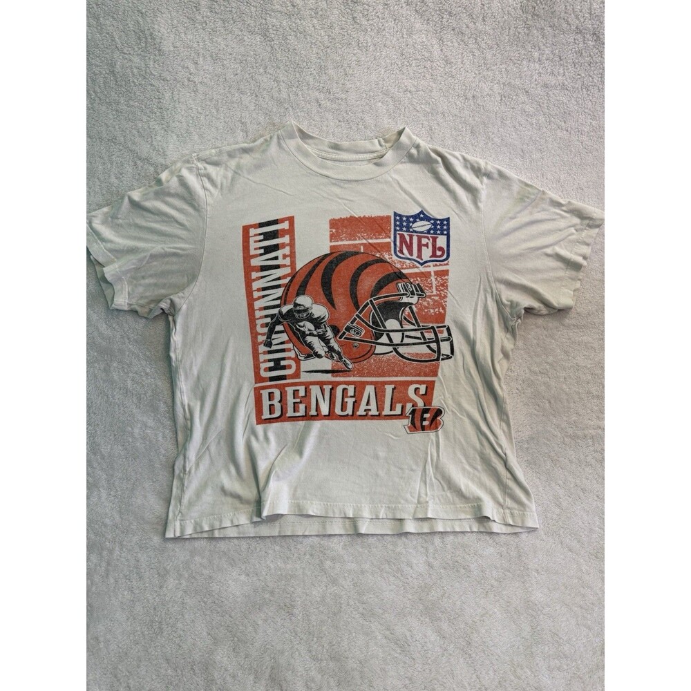 Abercrombie & Fitch A&F 1988 Cincinnati Bengals Tshirt Men Size L Vintage Style